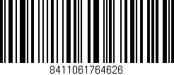 Código de barras (EAN, GTIN, SKU, ISBN): '8411061764626'