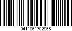 Código de barras (EAN, GTIN, SKU, ISBN): '8411061782965'