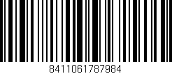 Código de barras (EAN, GTIN, SKU, ISBN): '8411061787984'