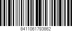 Código de barras (EAN, GTIN, SKU, ISBN): '8411061793862'