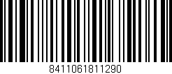 Código de barras (EAN, GTIN, SKU, ISBN): '8411061811290'