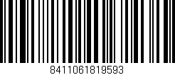 Código de barras (EAN, GTIN, SKU, ISBN): '8411061819593'