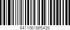 Código de barras (EAN, GTIN, SKU, ISBN): '8411061865439'