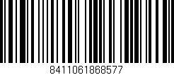 Código de barras (EAN, GTIN, SKU, ISBN): '8411061868577'