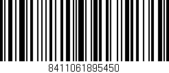 Código de barras (EAN, GTIN, SKU, ISBN): '8411061895450'