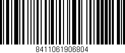 Código de barras (EAN, GTIN, SKU, ISBN): '8411061906804'