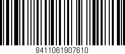 Código de barras (EAN, GTIN, SKU, ISBN): '8411061907610'