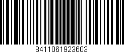 Código de barras (EAN, GTIN, SKU, ISBN): '8411061923603'