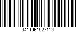 Código de barras (EAN, GTIN, SKU, ISBN): '8411061927113'