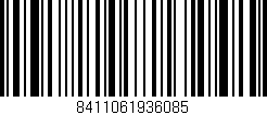 Código de barras (EAN, GTIN, SKU, ISBN): '8411061936085'