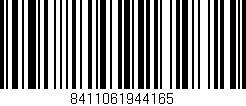 Código de barras (EAN, GTIN, SKU, ISBN): '8411061944165'