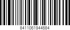 Código de barras (EAN, GTIN, SKU, ISBN): '8411061944684'