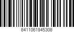 Código de barras (EAN, GTIN, SKU, ISBN): '8411061945308'