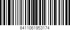 Código de barras (EAN, GTIN, SKU, ISBN): '8411061953174'