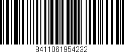 Código de barras (EAN, GTIN, SKU, ISBN): '8411061954232'