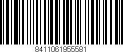 Código de barras (EAN, GTIN, SKU, ISBN): '8411061955581'