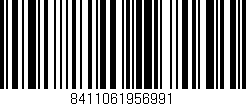 Código de barras (EAN, GTIN, SKU, ISBN): '8411061956991'