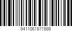 Código de barras (EAN, GTIN, SKU, ISBN): '8411061971888'