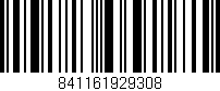 Código de barras (EAN, GTIN, SKU, ISBN): '841161929308'