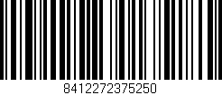 Código de barras (EAN, GTIN, SKU, ISBN): '8412272375250'