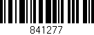 Código de barras (EAN, GTIN, SKU, ISBN): '841277'