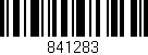 Código de barras (EAN, GTIN, SKU, ISBN): '841283'