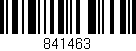 Código de barras (EAN, GTIN, SKU, ISBN): '841463'