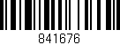 Código de barras (EAN, GTIN, SKU, ISBN): '841676'