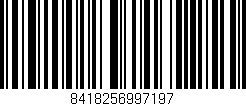Código de barras (EAN, GTIN, SKU, ISBN): '8418256997197'