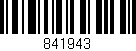 Código de barras (EAN, GTIN, SKU, ISBN): '841943'