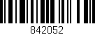 Código de barras (EAN, GTIN, SKU, ISBN): '842052'