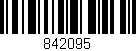 Código de barras (EAN, GTIN, SKU, ISBN): '842095'