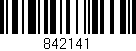 Código de barras (EAN, GTIN, SKU, ISBN): '842141'