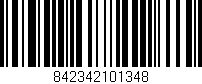 Código de barras (EAN, GTIN, SKU, ISBN): '842342101348'