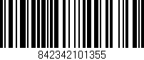 Código de barras (EAN, GTIN, SKU, ISBN): '842342101355'