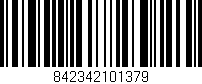 Código de barras (EAN, GTIN, SKU, ISBN): '842342101379'