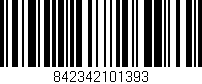 Código de barras (EAN, GTIN, SKU, ISBN): '842342101393'