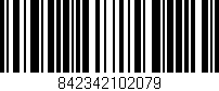 Código de barras (EAN, GTIN, SKU, ISBN): '842342102079'