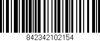 Código de barras (EAN, GTIN, SKU, ISBN): '842342102154'