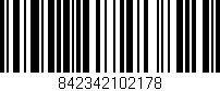 Código de barras (EAN, GTIN, SKU, ISBN): '842342102178'