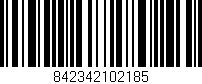 Código de barras (EAN, GTIN, SKU, ISBN): '842342102185'
