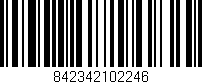 Código de barras (EAN, GTIN, SKU, ISBN): '842342102246'