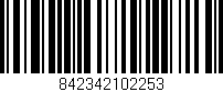 Código de barras (EAN, GTIN, SKU, ISBN): '842342102253'