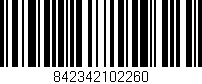Código de barras (EAN, GTIN, SKU, ISBN): '842342102260'
