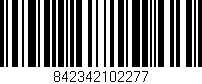 Código de barras (EAN, GTIN, SKU, ISBN): '842342102277'