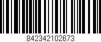 Código de barras (EAN, GTIN, SKU, ISBN): '842342102673'