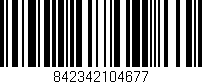 Código de barras (EAN, GTIN, SKU, ISBN): '842342104677'