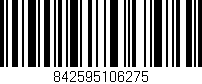 Código de barras (EAN, GTIN, SKU, ISBN): '842595106275'