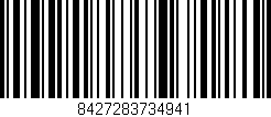 Código de barras (EAN, GTIN, SKU, ISBN): '8427283734941'