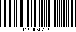 Código de barras (EAN, GTIN, SKU, ISBN): '8427395970299'